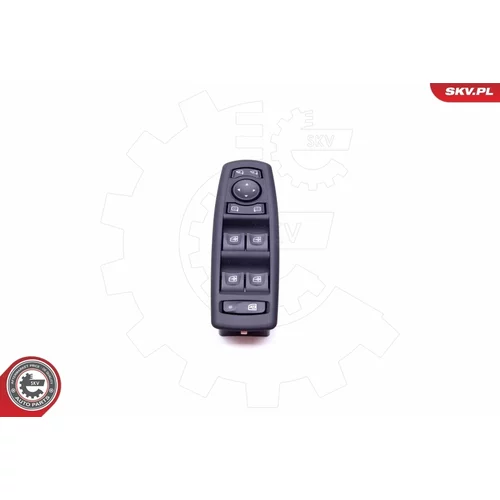 Spínač elektrického otvárania okien 37SKV129 (ESEN SKV) - obr. 1