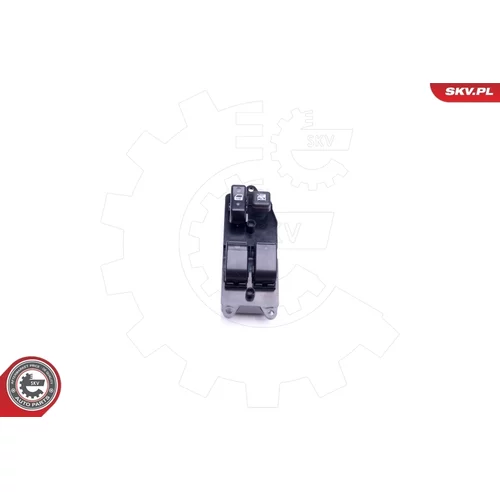 Spínač elektrického otvárania okien 37SKV134 (ESEN SKV) - obr. 1