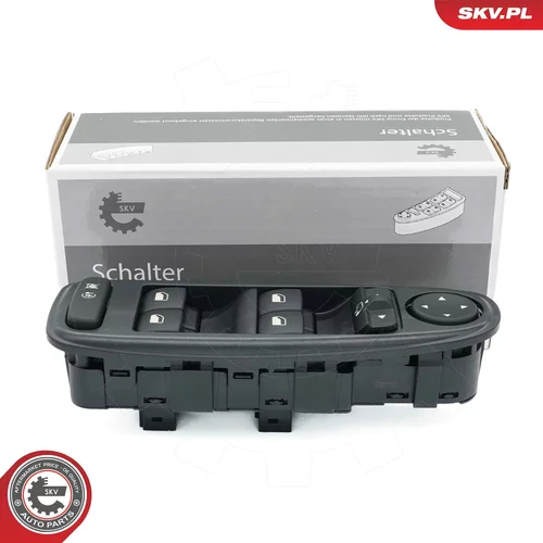 Spínač elektrického otvárania okien ESEN SKV 37SKV433