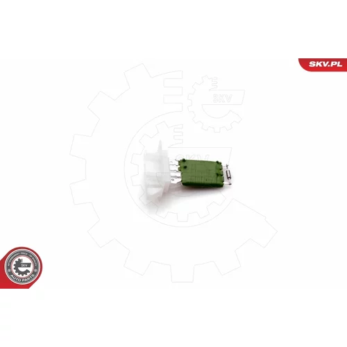 Odpor vnútorného ventilátora 94SKV001 (ESEN SKV) - obr. 1