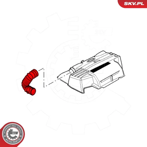 Nasávacia hadica, Vzduchový filter 24SKV485 (ESEN SKV) - obr. 3