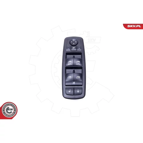 Spínač elektrického otvárania okien 37SKV192 (ESEN SKV) - obr. 1