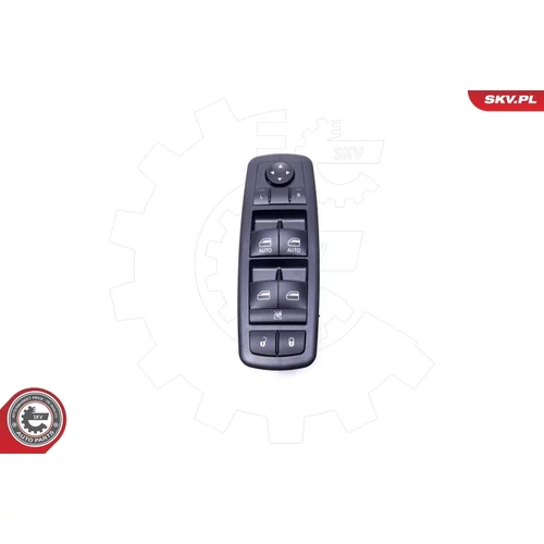 Spínač elektrického otvárania okien 37SKV195 (ESEN SKV) - obr. 1