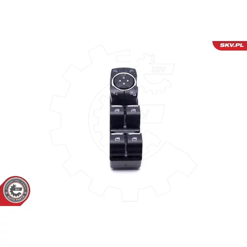 Spínač elektrického otvárania okien 37SKV200 (ESEN SKV) - obr. 1