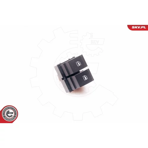 Spínač elektrického otvárania okien 37SKV301 (ESEN SKV) - obr. 1