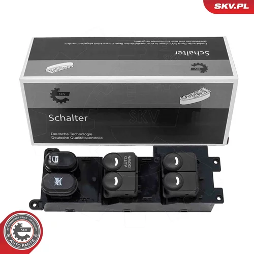 Spínač elektrického otvárania okien ESEN SKV 37SKV537