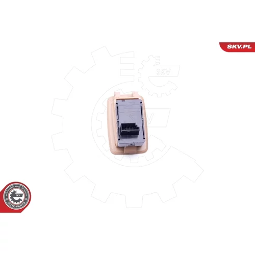 Spínač elektrického otvárania okien 37SKV340 (ESEN SKV) - obr. 2