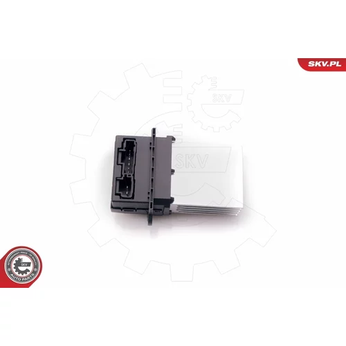 Odpor vnútorného ventilátora 94SKV009 (ESEN SKV) - obr. 2