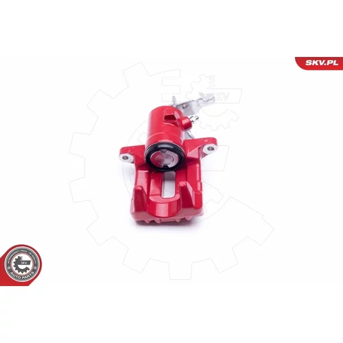 Brzdový strmeň 23SKV004 RED (ESEN SKV) - obr. 1