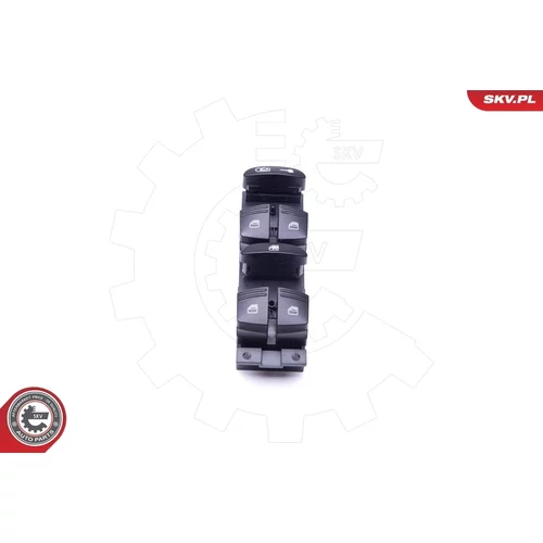Spínač elektrického otvárania okien 37SKV096 (ESEN SKV) - obr. 1