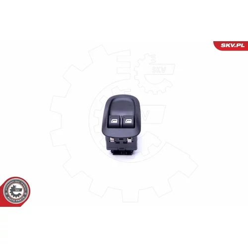 Spínač elektrického otvárania okien 37SKV102 (ESEN SKV) - obr. 1