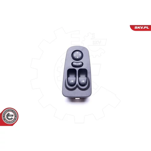 Spínač elektrického otvárania okien 37SKV156 (ESEN SKV) - obr. 1