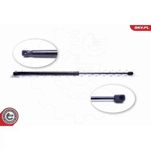 Plynová vzpera, kapota motora 52SKV092 (ESEN SKV) - obr. 3