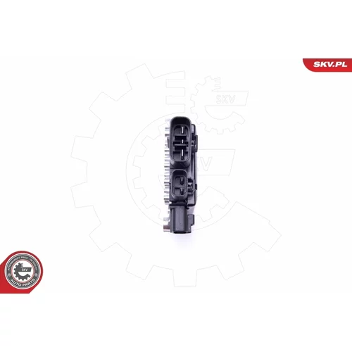 Predradný odpor ventilátora klimatizácie 94SKV805 (ESEN SKV) - obr. 2