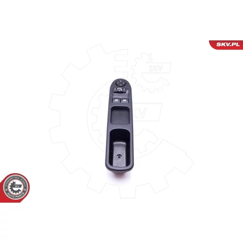 Spínač elektrického otvárania okien 37SKV106 (ESEN SKV) - obr. 1