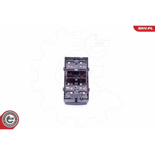 Spínač elektrického otvárania okien 37SKV114 (ESEN SKV) - obr. 2