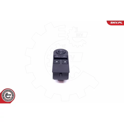 Spínač elektrického otvárania okien 37SKV117 (ESEN SKV) - obr. 1