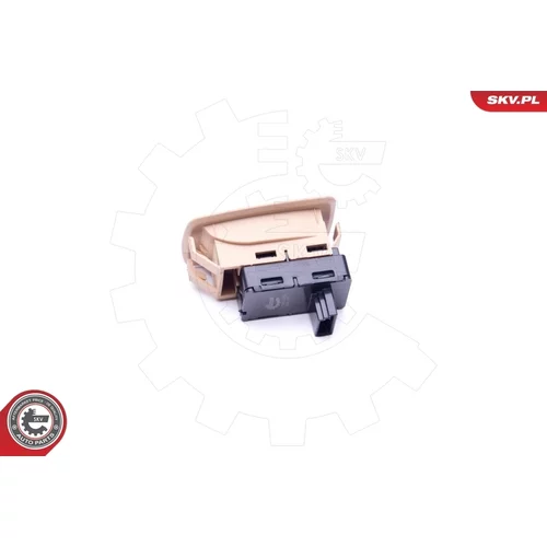 Spínač elektrického otvárania okien 37SKV340 (ESEN SKV) - obr. 3