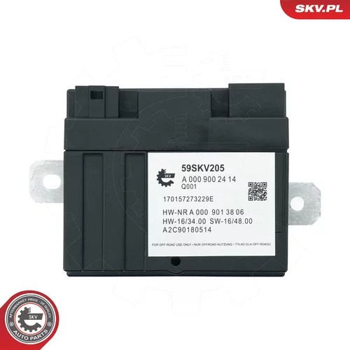 Riadiaca jednotka osvetlenia 59SKV205 (ESEN SKV) - obr. 2
