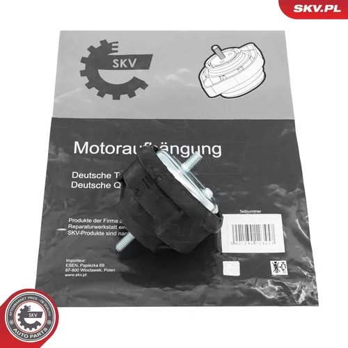 Uloženie motora ESEN SKV 75SKV197
