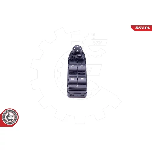 Spínač elektrického otvárania okien 37SKV038 (ESEN SKV) - obr. 1