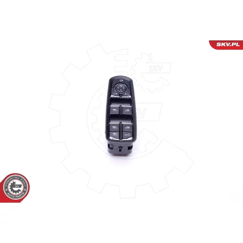 Spínač elektrického otvárania okien 37SKV086 (ESEN SKV) - obr. 1