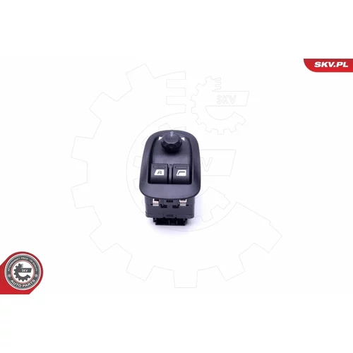 Spínač elektrického otvárania okien 37SKV103 (ESEN SKV) - obr. 1