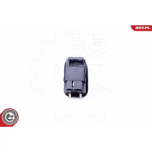 Spínač elektrického otvárania okien 37SKV103 (ESEN SKV) - obr. 2
