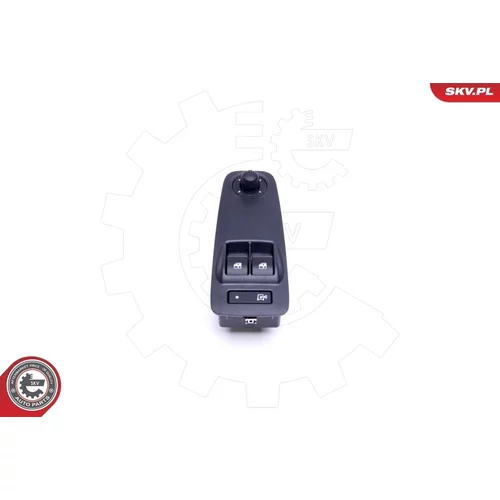 Spínač elektrického otvárania okien 37SKV142 (ESEN SKV) - obr. 1