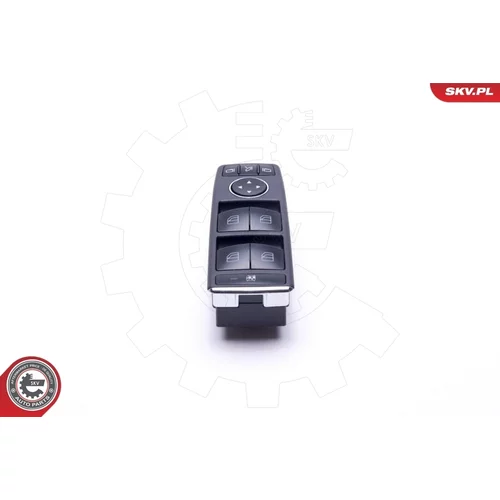 Spínač elektrického otvárania okien 37SKV165 (ESEN SKV) - obr. 1
