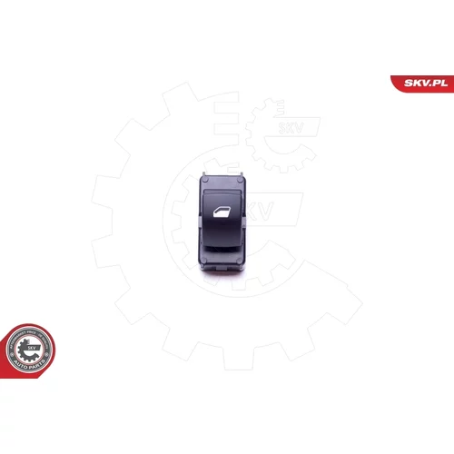 Spínač elektrického otvárania okien 37SKV356 (ESEN SKV) - obr. 1