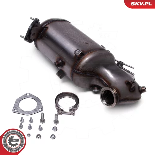 Filter sadzí/pevných častíc výfukového systému 62SKV522 (ESEN SKV) - obr. 2