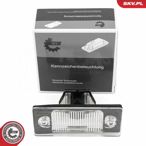 Osvetlenie poznávacej značky ESEN SKV 72SKV019