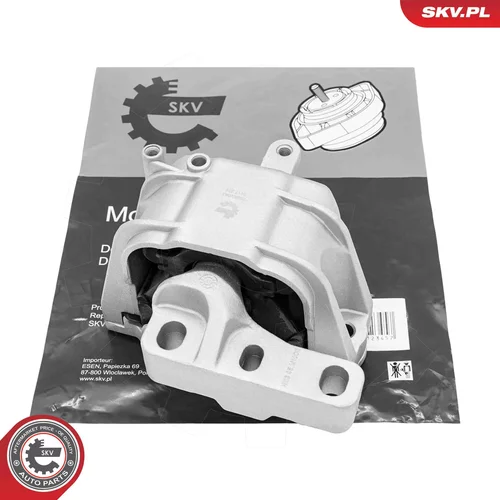 Uloženie motora ESEN SKV 75SKV043