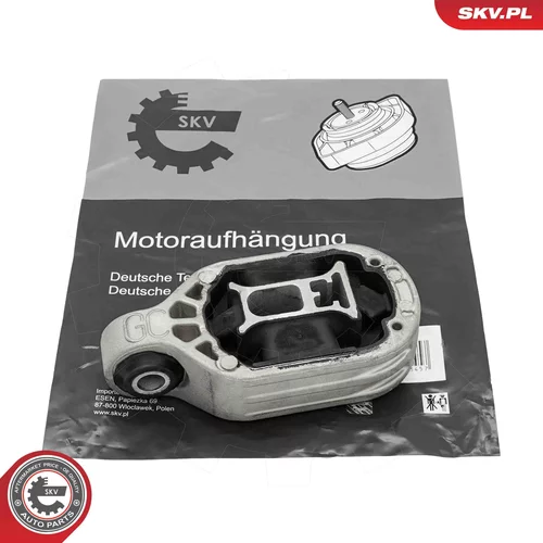 Uloženie motora ESEN SKV 75SKV078