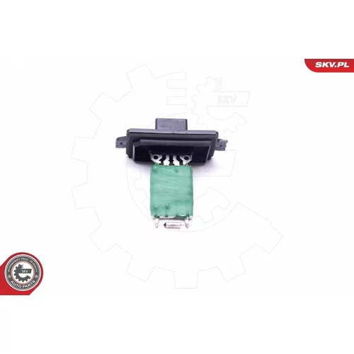 Odpor vnútorného ventilátora 94SKV101 (ESEN SKV) - obr. 1