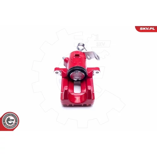 Brzdový strmeň 23SKV034 RED (ESEN SKV) - obr. 1