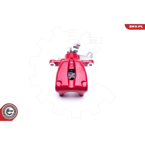 Brzdový strmeň 34SKV083 RED (ESEN SKV) - obr. 3