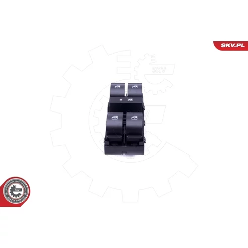 Spínač elektrického otvárania okien 37SKV030 (ESEN SKV) - obr. 1