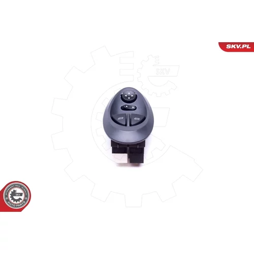 Spínač elektrického otvárania okien 37SKV149 (ESEN SKV) - obr. 1