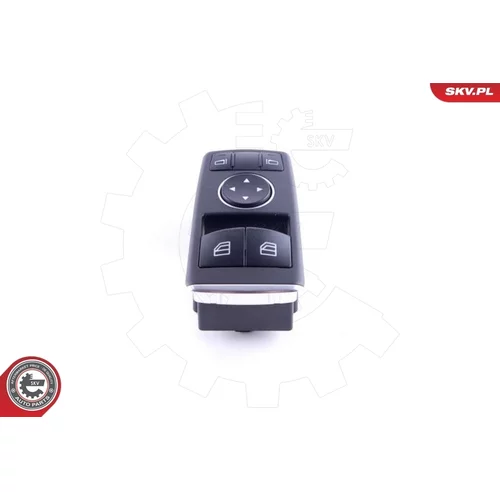 Spínač elektrického otvárania okien 37SKV164 (ESEN SKV) - obr. 1
