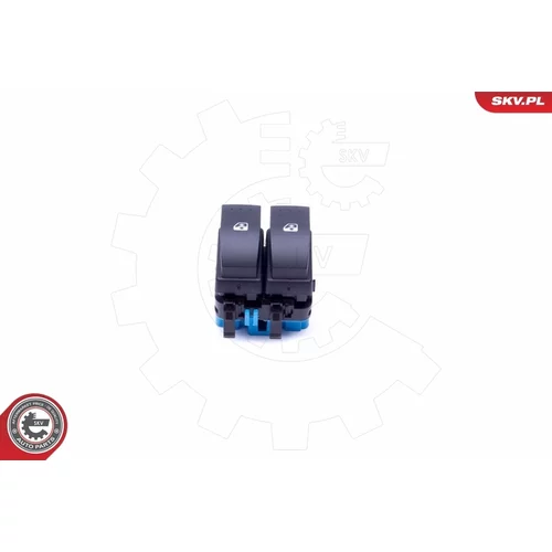 Spínač elektrického otvárania okien 37SKV372 (ESEN SKV) - obr. 1