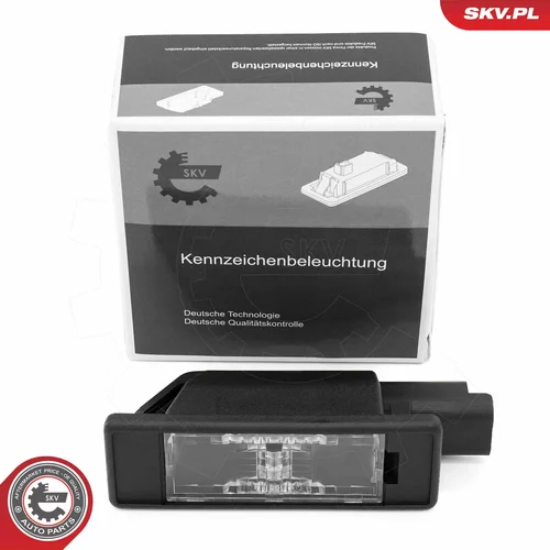 Osvetlenie poznávacej značky ESEN SKV 72SKV031