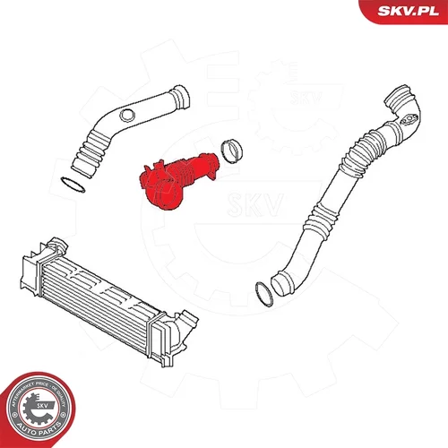 Nasávacia hadica, Vzduchový filter 24SKV496 (ESEN SKV) - obr. 3