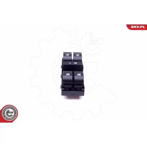 Spínač elektrického otvárania okien 37SKV141 (ESEN SKV) - obr. 1