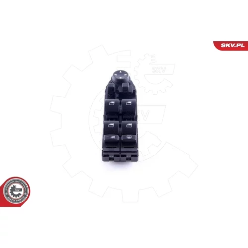Spínač elektrického otvárania okien 37SKV158 (ESEN SKV) - obr. 1
