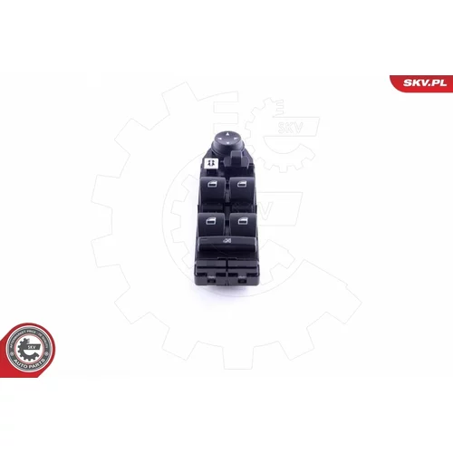 Spínač elektrického otvárania okien 37SKV161 (ESEN SKV) - obr. 1