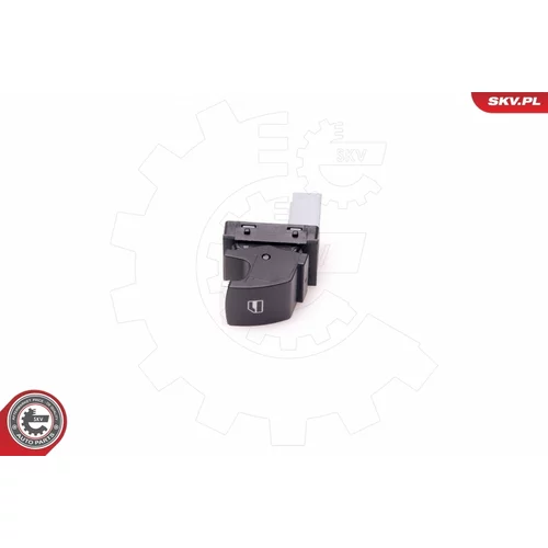 Spínač elektrického otvárania okien 37SKV306 (ESEN SKV) - obr. 1