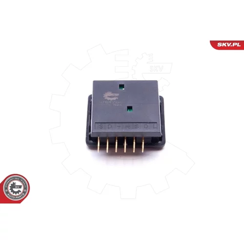 Spínač elektrického otvárania okien 37SKV396 (ESEN SKV) - obr. 1