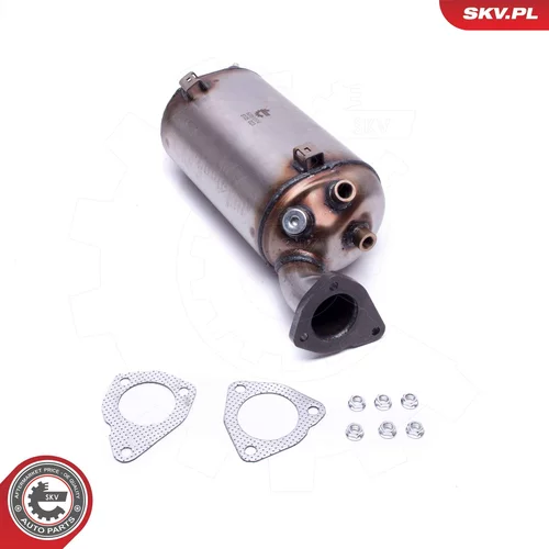 Filter sadzí/pevných častíc výfukového systému 62SKV504 (ESEN SKV) - obr. 1